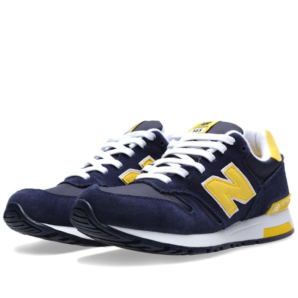 new balance jaune et bleu