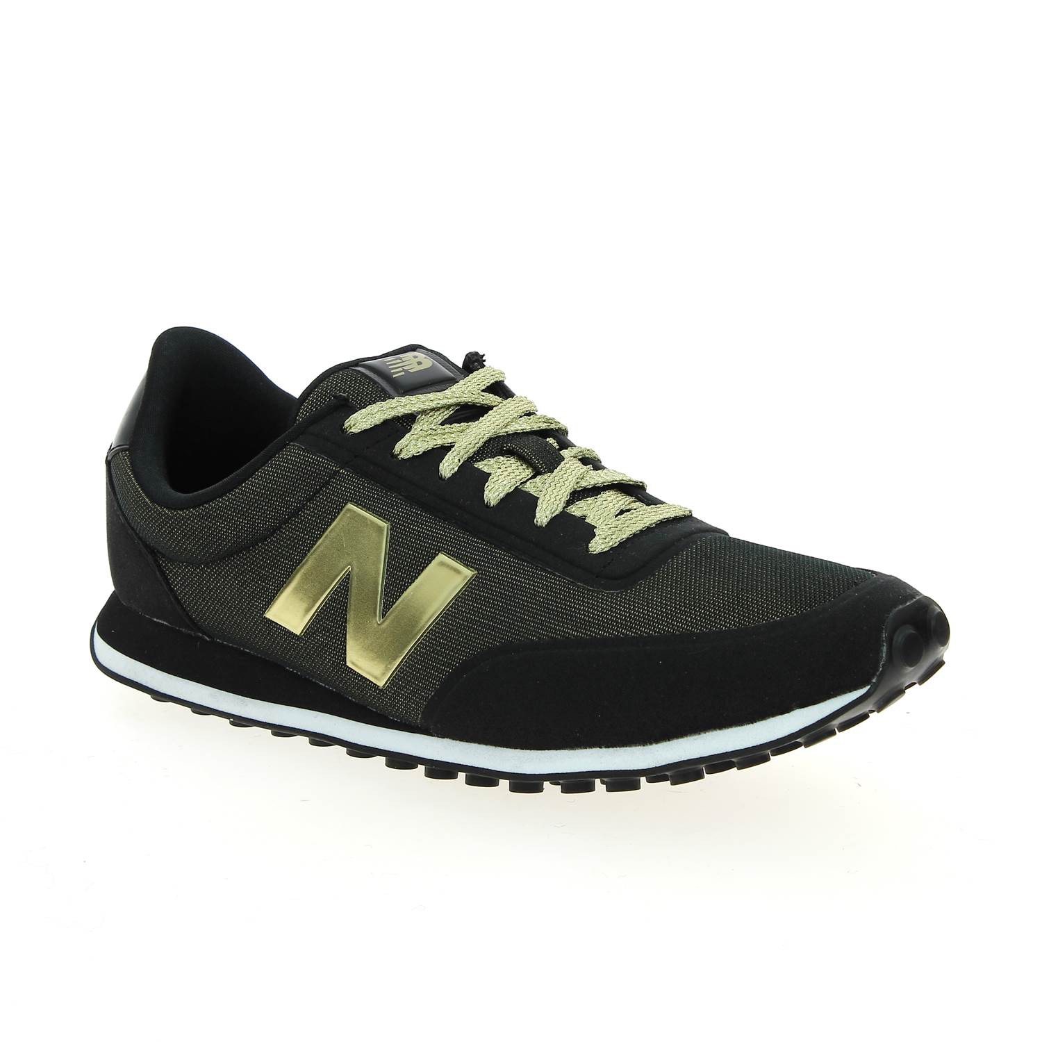 basket new balance femme noir et or