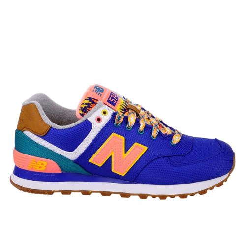 new balance femme jaune et bleu