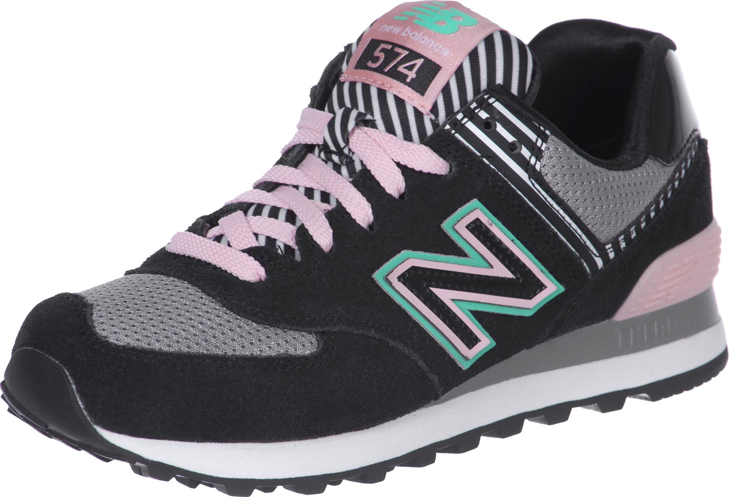 new balance wl574 gris vert