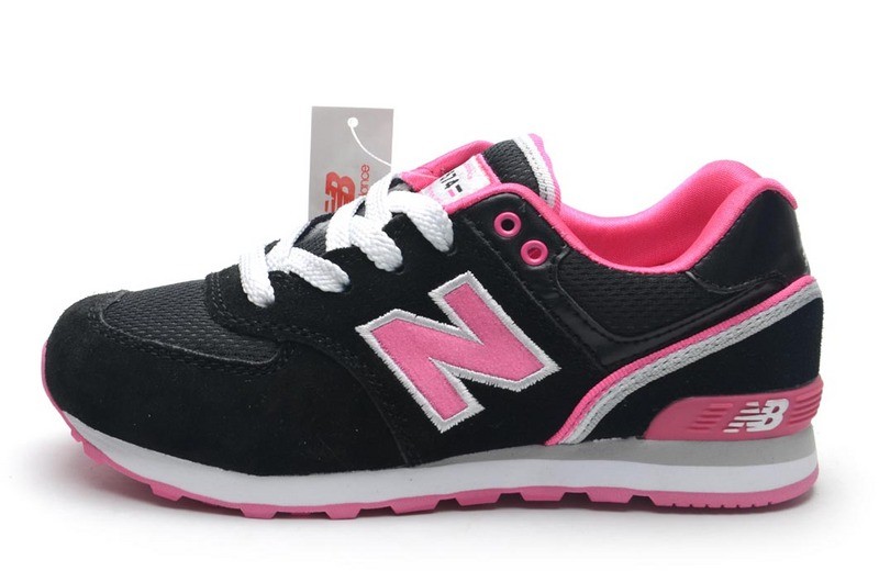 new balance fille grise et rose