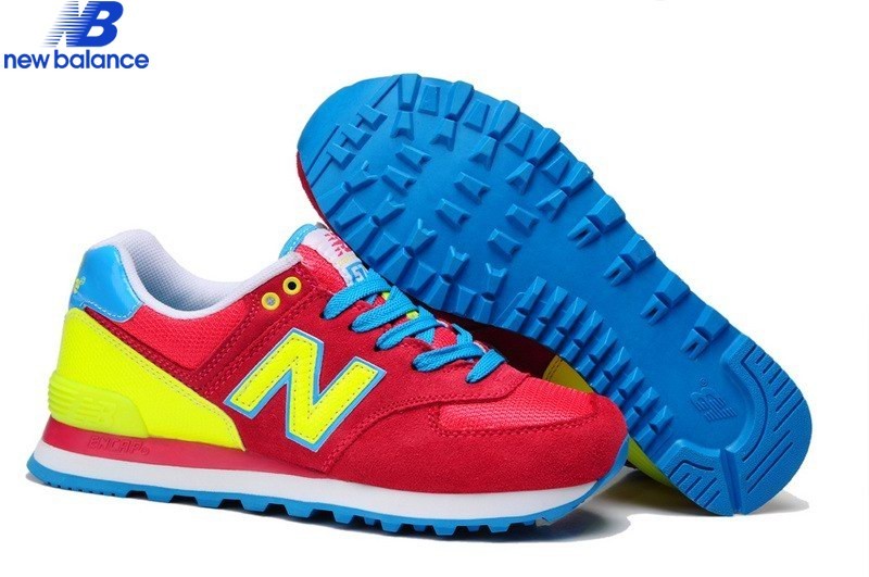 new balance femme bleu jaune